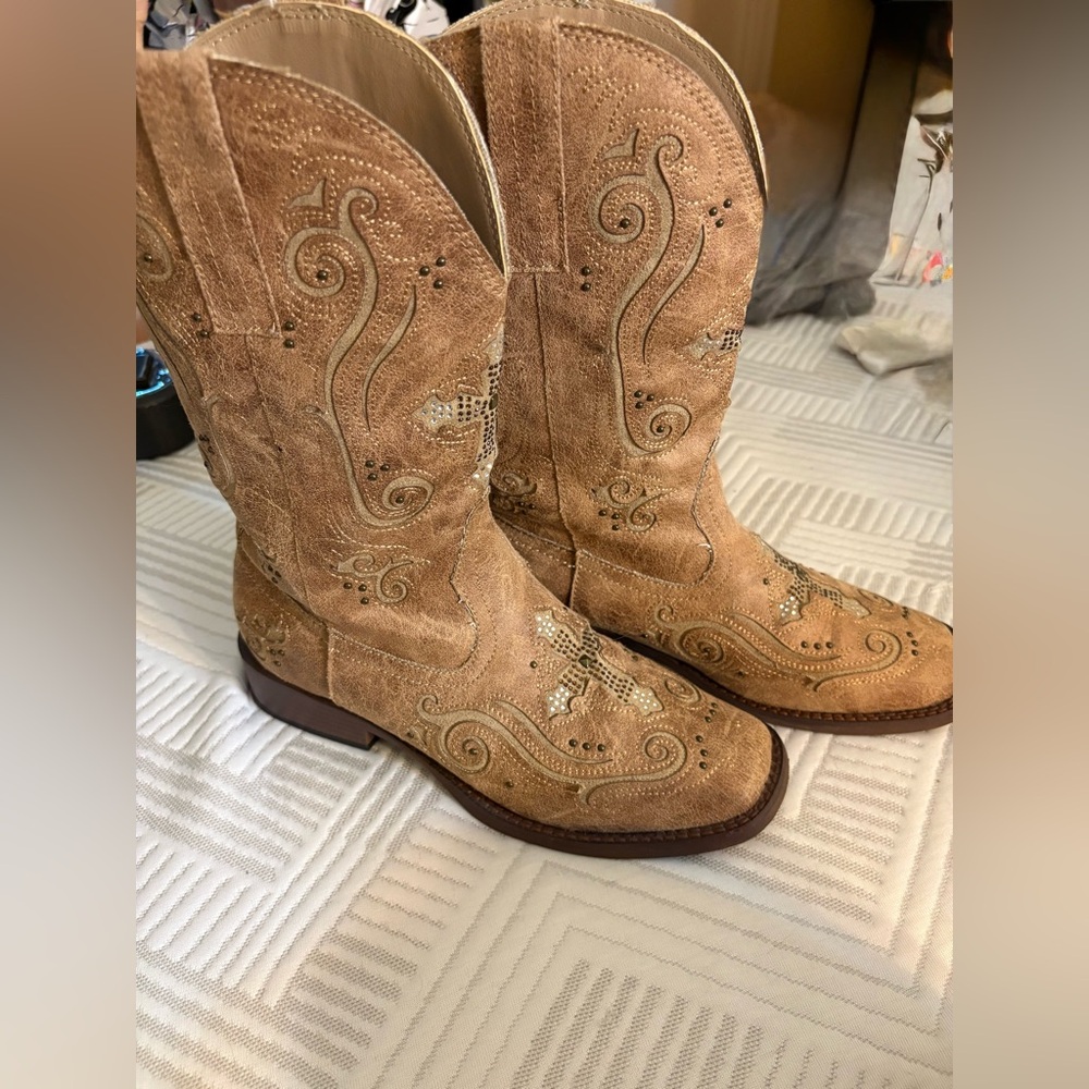 Roper Women's Faith square-toe boots